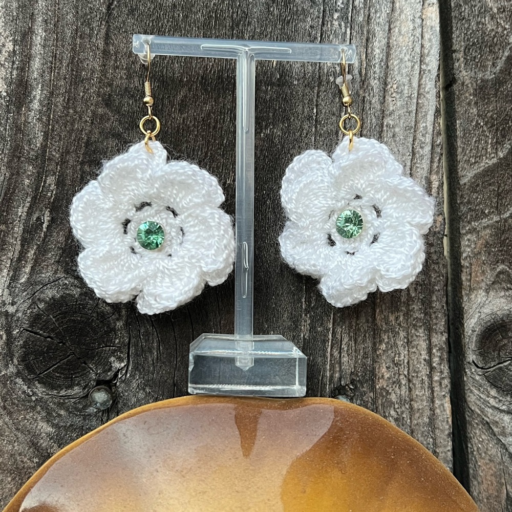 Crochet earrings